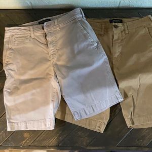 American Eagle khaki shorts